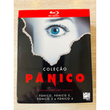 Blu-ray Pânico Box Coleção 4 Filmes Nacional Dublados Raro