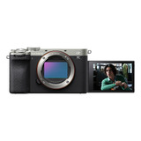 Camara Digital Mirrorless Sony Ilce-7cm2 A7cii Color Plateado