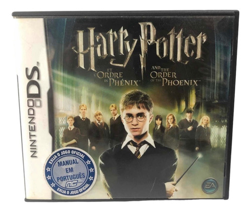 Jogo Harry Potter E A Ordem Da Fenix Nintendo Ds Original