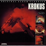 Caja De 3 Cds Krokus Original Album Classics - Lacrado, Importado