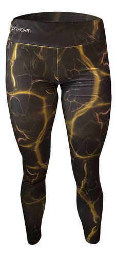 Calza Larga Deportiva Body Therm Estampada - Mujer