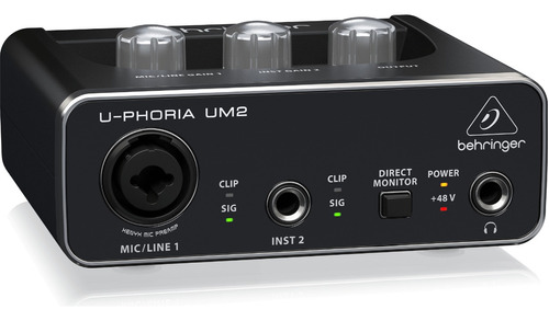 Behringer Um2 Interfaz De Audio Usb 