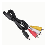 Video Audio Av Cable Mini Usb A 3 Rca Para Cámara Canon