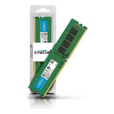 Memoria Ram Para Desktop Ddr4 8gb 2400mhz Cl17 1,2v Crucial