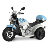 Paseo En Moto 6v Azul