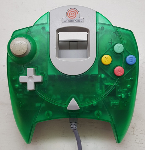 Controle Dreamcast Verde Translúcido Original Faço $370