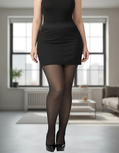 Medias Termicas Malla Afelpada Leggins Polar Dama Invierno