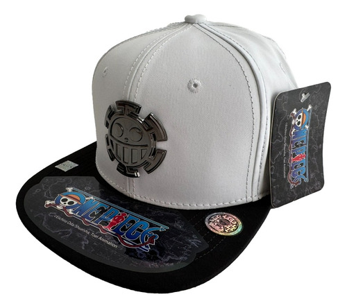 Gorra Original One Piece Placa Metalica Law1 Impermea