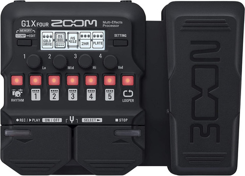 Pedal Multiefectos Zoom G1x Four