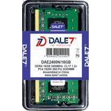 Memória Dale7 Ddr4 16gb 2400 Mhz Notebook 1.2v Kit C/05
