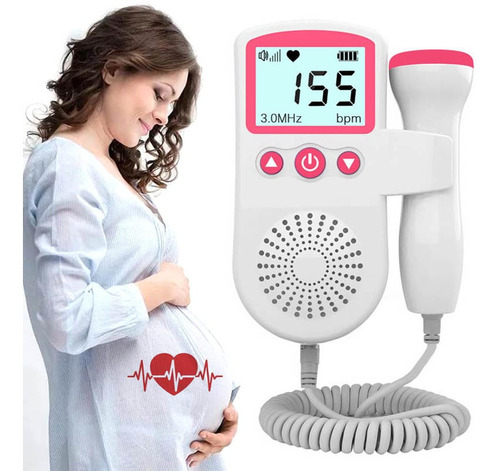 Monitor Fetal Sonar Doppler Sonidos Prenatales Frecuencia Ca