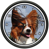 Reloj De Pared Papillón Raza De Perro Regalo, Beagle