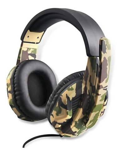 Headset Gamer Fone Camuflado P2 Pc Xbox One Ps4 Ps5