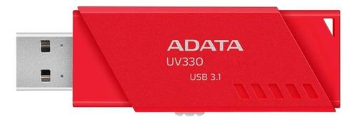 Memoria Usb Adata Uv330 64gb 3.1 Gen 1 Rojo