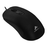 Mouse Com Cabo Usb Monocron Mn264-4d Preto 1.000dpi