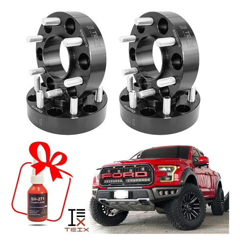 Kit Espaciadores Ford Raptor 2014 1.5 6/135 Llanta Cb87.1