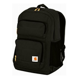 Carhartt Legacy Standard Work Backpack With Padded Laptop Color Negro Diseño De La Tela Liso