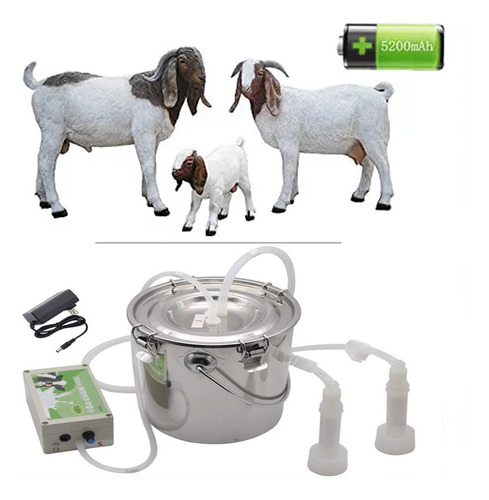 Ordeñador Eléctrico Para Cabras De Uso Doméstico 5l