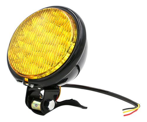 Punto Redondo Universal Led De 35 W Para Moto, Retro, 12 V