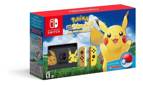 Consola Nintendo Switch Edicion Pokemon Pikachu Pokeball /u