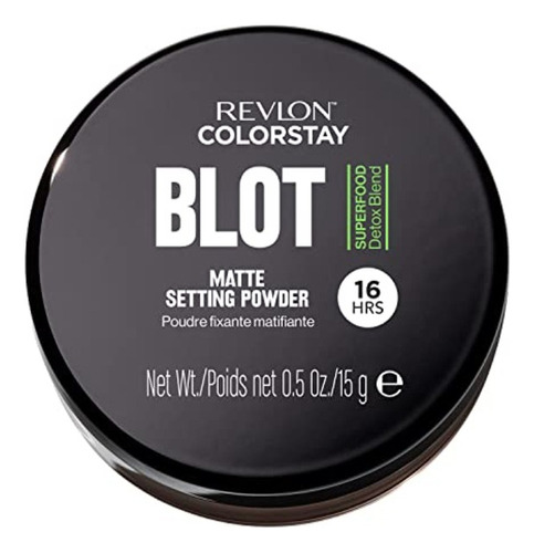 Pó Facial Revlon Colorstay Blot, Desfoque Matificante