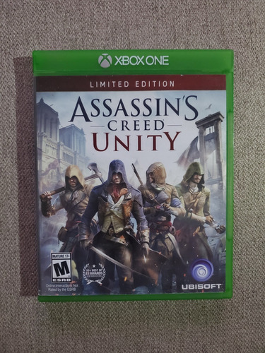 Assassins Creed Unity Limited Edition Xbox One - Completo