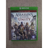 Assassins Creed Unity Limited Edition Xbox One - Completo