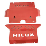 Skid Plate Toyota Hilux 2016-2023 Trd Rojo Carguia Oficial