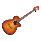 Guitarra Electroacustica Ibanez Aeg70-vvh Ambar Sombreado