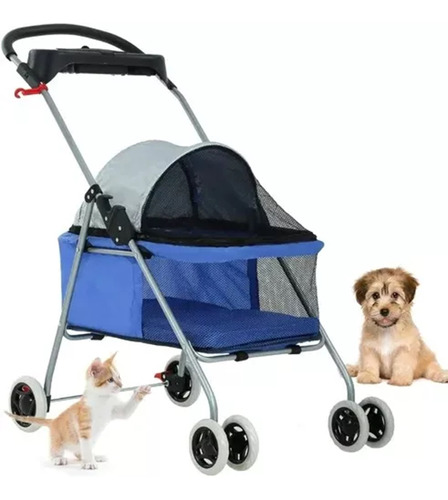 Coche Para Mascotas Paseador Mascotas Plegable Impermeable