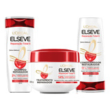 Kit Shampoo Condicionador Mascara Reparação Total 5 Elseve