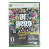 Dj Hero Juego Original Xbox 360