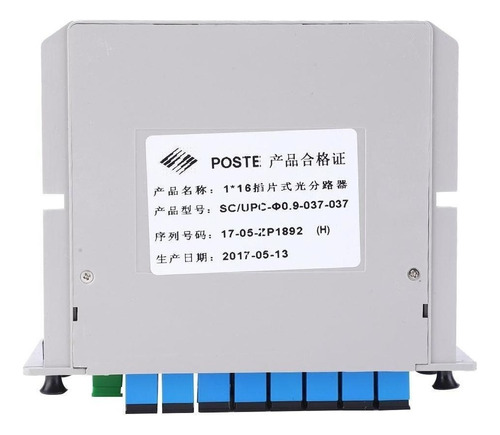 1pc Sc/upc 1x16 Divisor De Fibra Óptica 1 A 16 Plc Divisor