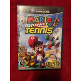 Mario Power Tennis Nintendo Game Cube Completo 