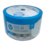 Cd Hp Imprimible Original 52x 700mb 80m C/50 Facturado Full