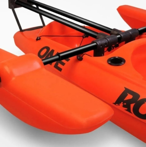 Flotador Para Kayak Rocker C/estructura Y Espejo Para Motor
