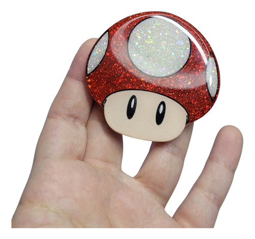 Suporte Para Celular Pop Socket 1up Vida Super Mario Bros