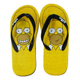 Simpsons Sandalia Casual Cara Homero Moda Playa Hombre 85272
