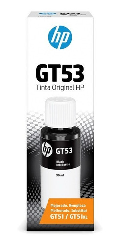 Botella De Tinta Hp Gt53 Negro P/5800 