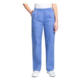 Pantalón Mujer Scorpi Basics -celeste- Uniformes Clínicos