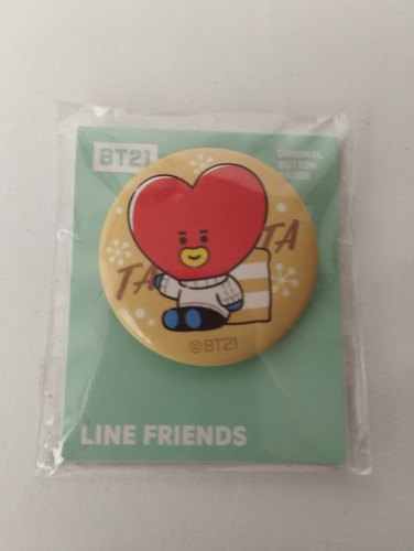 Pin Bts Bt21 Tinytan Original 