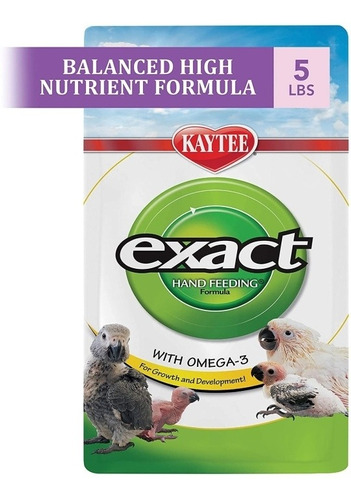 Papilla Premium+ Para Aves / Polluelos Kaytee Exact (2.2 Kg)