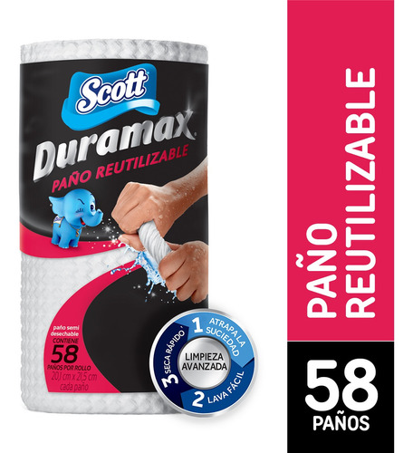 Paño Reutilizable Scott Duramax