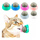 Hierba Bola Gatera Snack Catnip Para Gatos Bola Cat Adhesiva