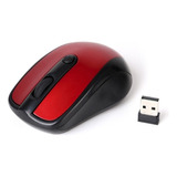 Mouse Optico Fujitel 2.4g Wireless Rojo / Tecnofactory