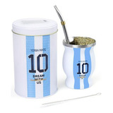 Set De Mate Premium Cuopru - Incluye Mate Capitán No.10, Yer