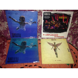 Lote 3  Lp Nirvana In Utero Nevermind E Acustico Vinil  