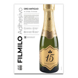 Filmilo Adhesivo - Oro Antiguo - Art Jet® - 20 Hojas - A4