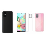 Funda Silicona + Hidrogel  P/ Samsung Galaxy A71