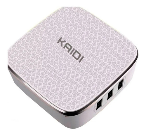 Hub 6 Portas Kaidi Kd-601 Carregador Rápido Turbo Usb 2.0